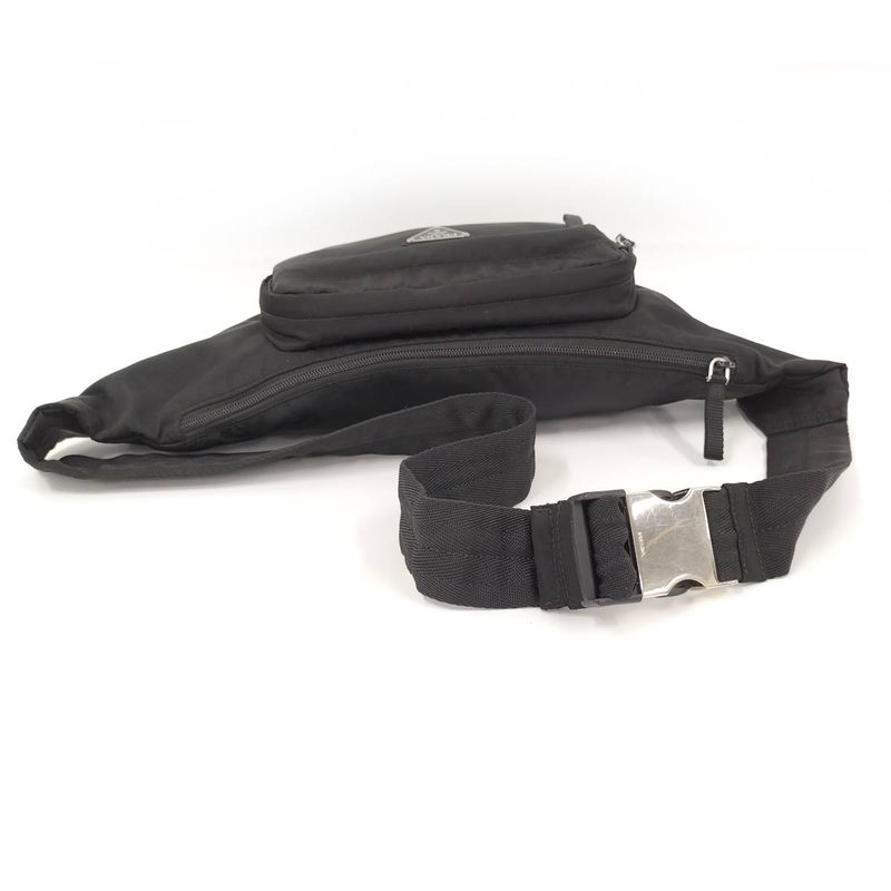 Prada Waist Bag Nylon Black 2vl005