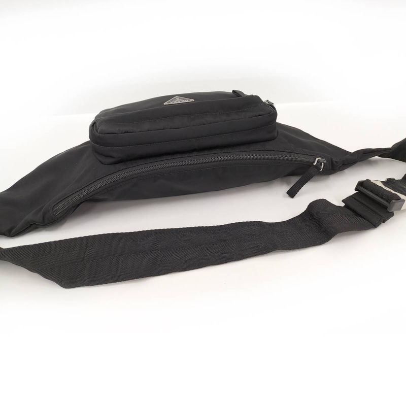 Prada Waist Bag Nylon Black 2vl005