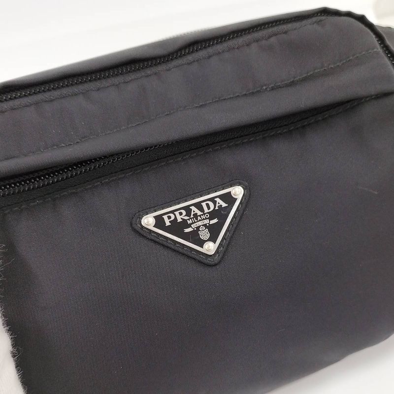 Prada Waist Bag Nylon Black 2vl005