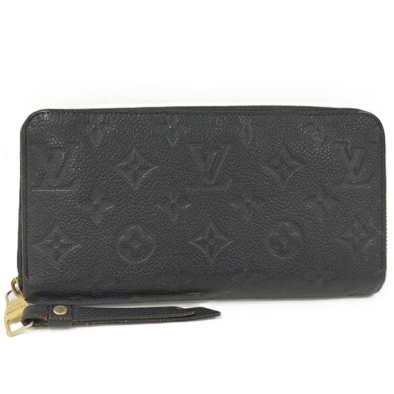 Louis Vuitton Zippy Wallet Monogram Empreinte Noir Black M61864