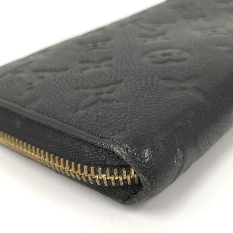 Louis Vuitton Zippy Wallet Monogram Empreinte Noir Black M61864