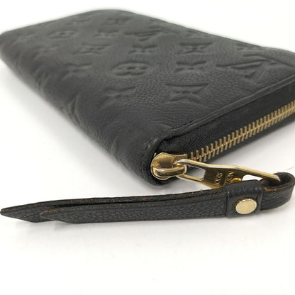 Louis Vuitton Zippy Wallet Monogram Empreinte Noir Black M61864