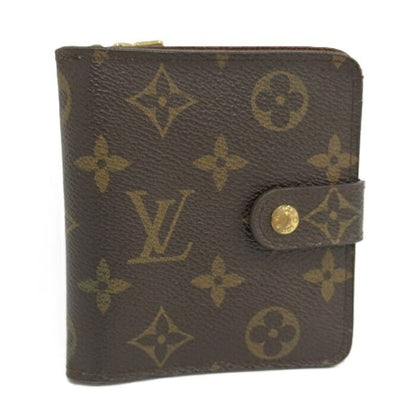 Louis Vuitton Compact Zip Fold Wallet Monogram M61667