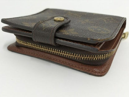 Louis Vuitton Compact Zip Fold Wallet Monogram M61667