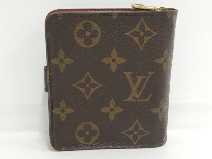 Louis Vuitton Compact Zip Fold Wallet Monogram M61667