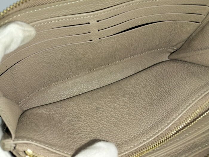 Louis Vuitton Zippy Wallet Round Zipper Long Wallet Monogram Empreinte Tortolair