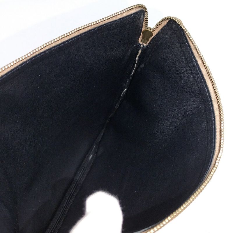 Celine Clutch Bag Leather Bi-color