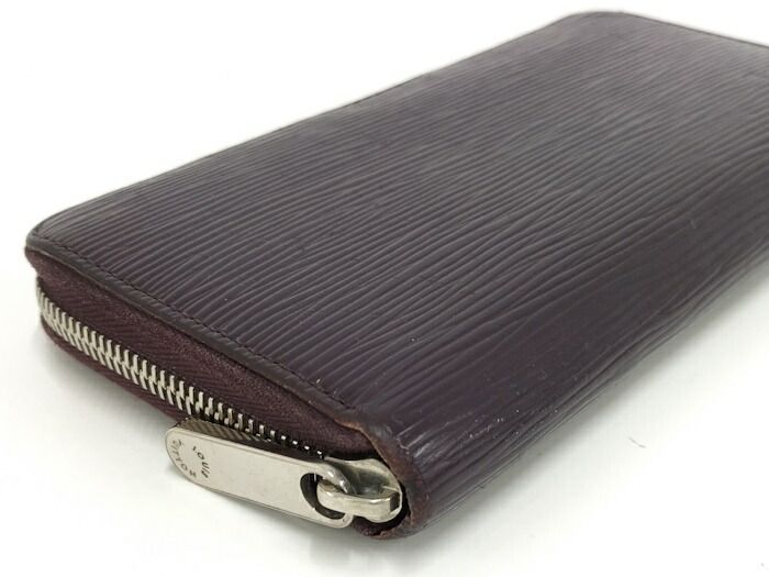 Louis Vuitton Zippy Wallet Epi Cassis M6007k