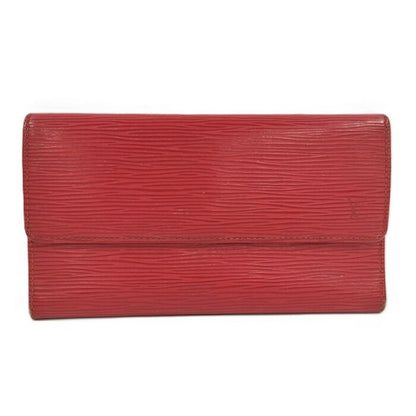 Louis Vuitton Epi Porte Trésor International Bifold Long Wallet Epi Castilian