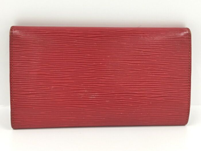 Louis Vuitton Epi Porte Trésor International Bifold Long Wallet Epi Castilian