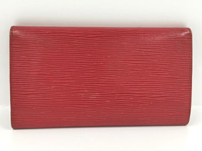 Louis Vuitton Epi Porte Trésor International Bifold Long Wallet Epi Castilian