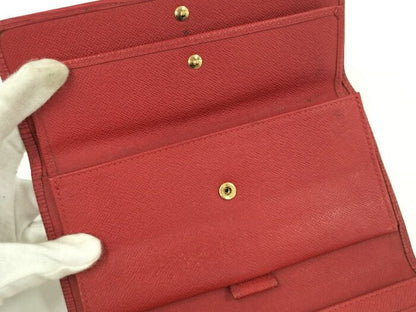 Louis Vuitton Epi Porte Trésor International Bifold Long Wallet Epi Castilian