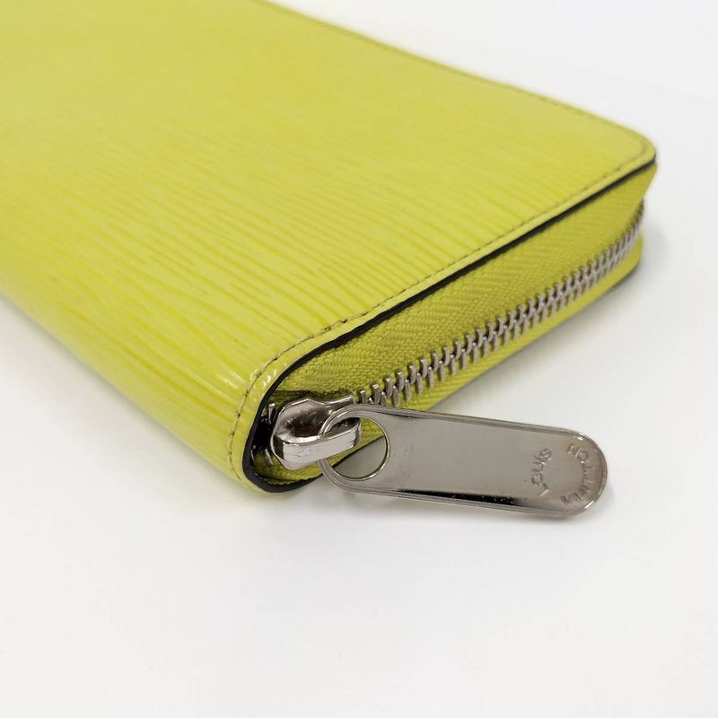 Louis Vuitton LV Zippy Wallet Long Wallet Jeanne Sedra Yellow Epi M80321