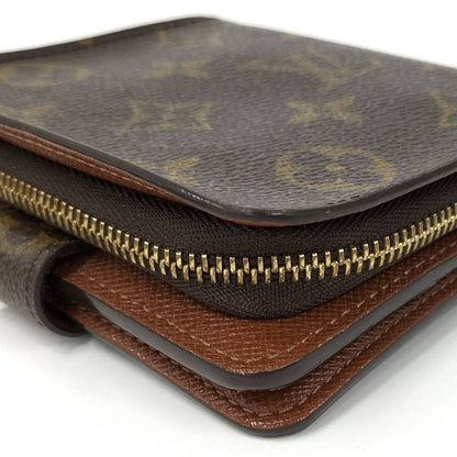 Louis Vuitton Compact Zip Fold Wallet Monogram M61667