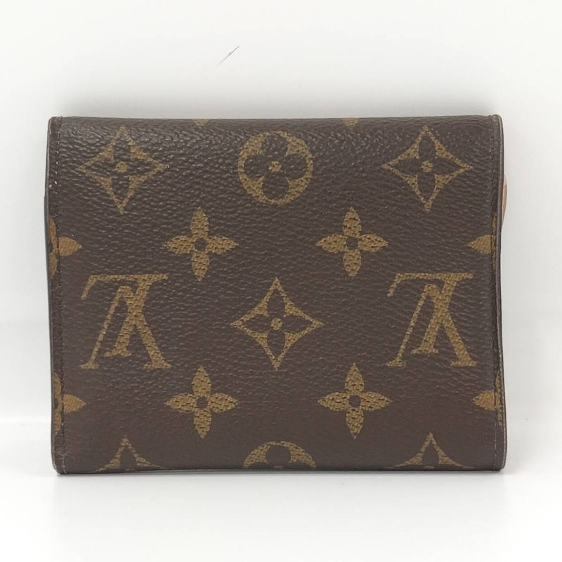Louis Vuitton Portefeuille Victorine Trifold Wallet Monogram Rose Ballerine