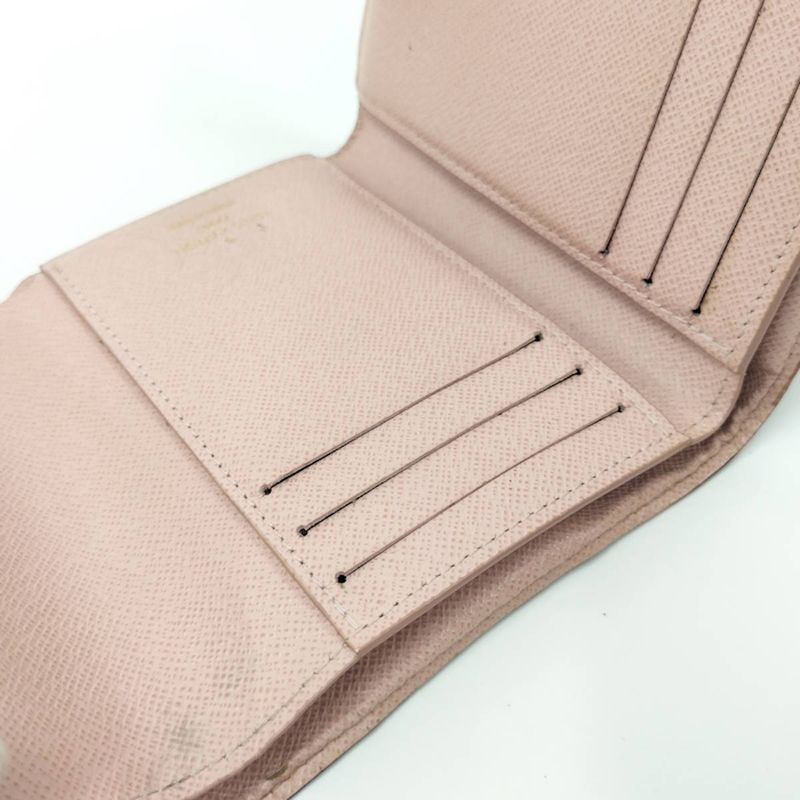 Louis Vuitton Portefeuille Victorine Trifold Wallet Monogram Rose Ballerine