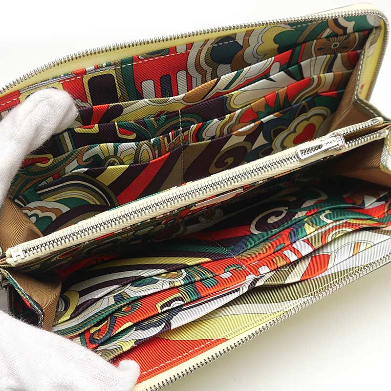 Hermes Azap Long Silk Inn Joan Poussin Long Wallet 2024