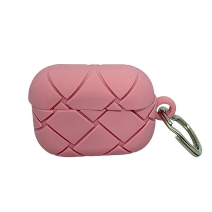 Bottega Veneta Intrecciato Pink Airpods Case