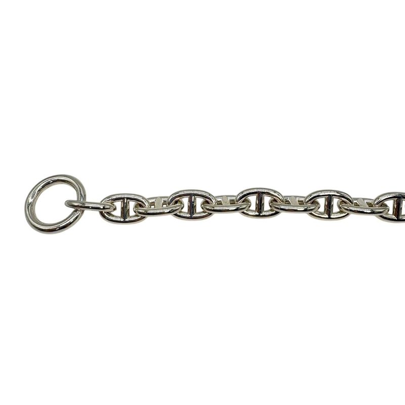 3472 Hermes Bracelet Chaine D'ancre MM H101994b 015 Ag925 15 Frames Silver
