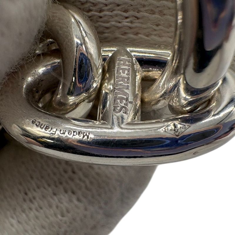 3472 Hermes Bracelet Chaine D'ancre MM H101994b 015 Ag925 15 Frames Silver