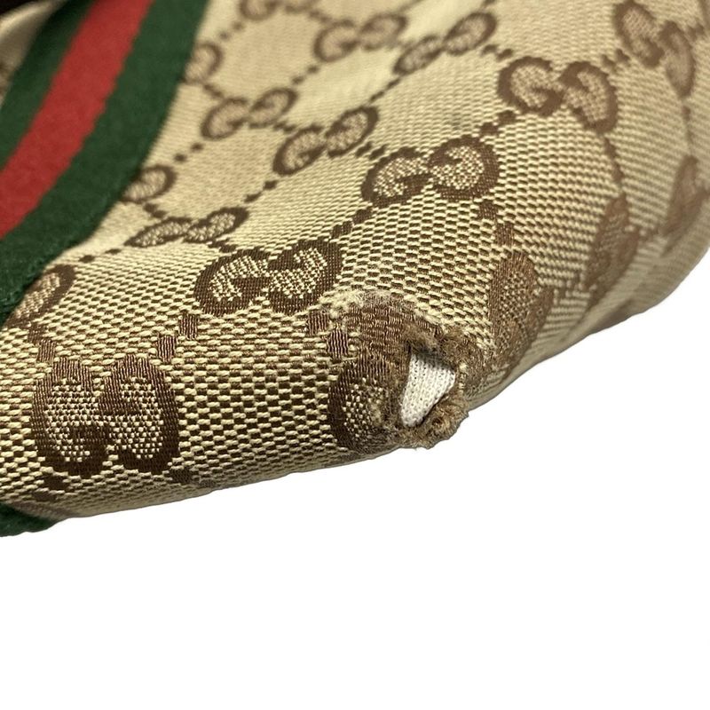 Gucci Tote Bag GG Patternsherry (web) 137396 Beige X Dark Brown X Multi Leather