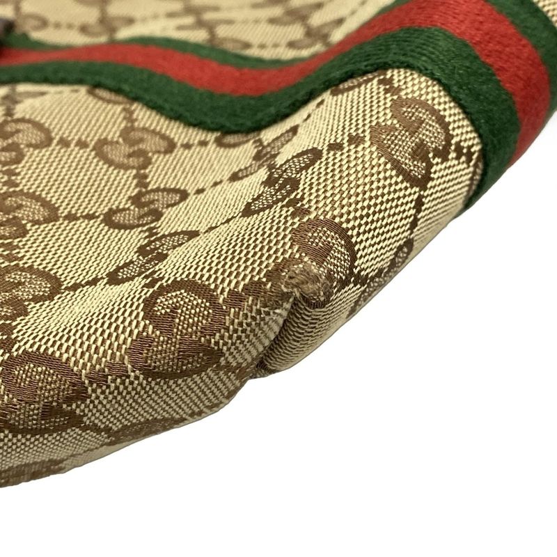 Gucci Tote Bag GG Patternsherry (web) 137396 Beige X Dark Brown X Multi Leather