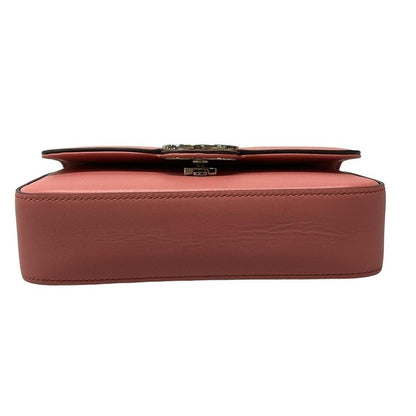 Gucci Shoulder Bag Petit Gg/gg Marmont 739722 Pink Detachable Strap Leather