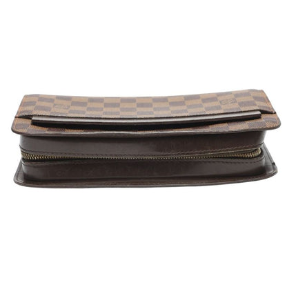 Louis Vuitton N51993 Damier Ebène Clutch Bag Saint Louis Second Bag Louis
