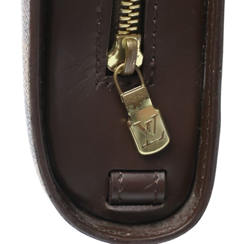 Louis Vuitton N51993 Damier Ebène Clutch Bag Saint Louis Second Bag Louis