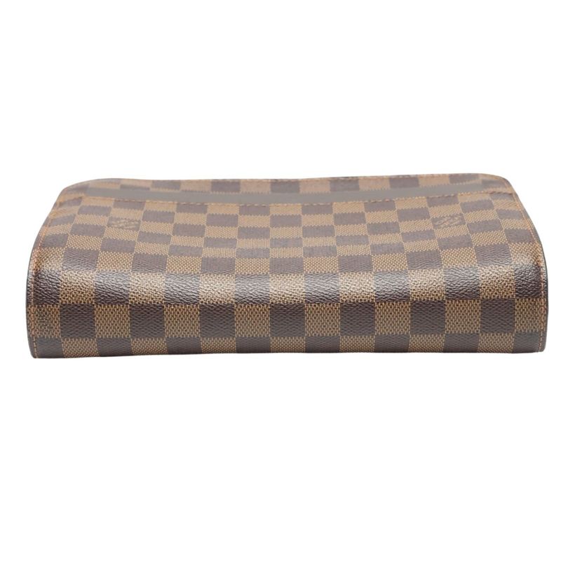 Louis Vuitton N51993 Damier Ebène Clutch Bag Saint Louis Second Bag Louis