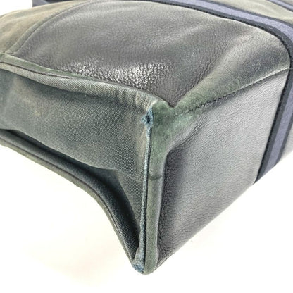 Hermes Handbag Fourre Tout MM Fourre Tout MM Leather / Canvas Black