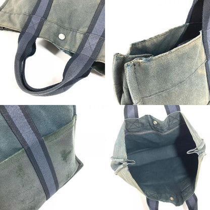 Hermes Handbag Fourre Tout MM Fourre Tout MM Leather / Canvas Black