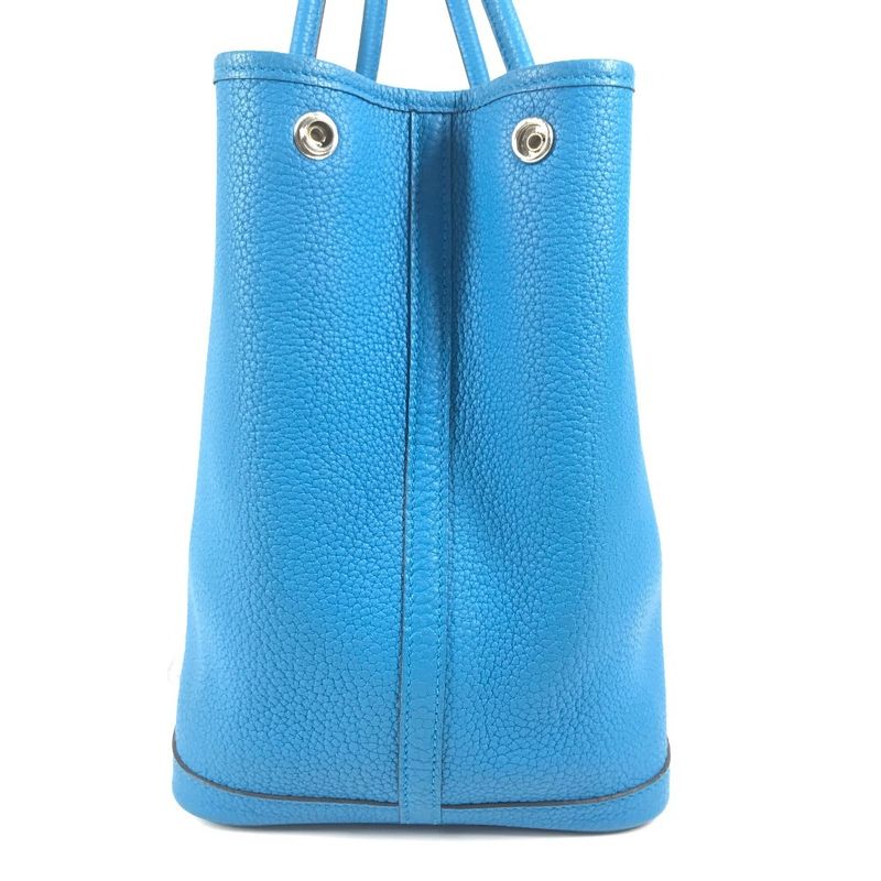 Hermes Garden Party PM Tote Bag Garden Party PM 36 Negonda Blue