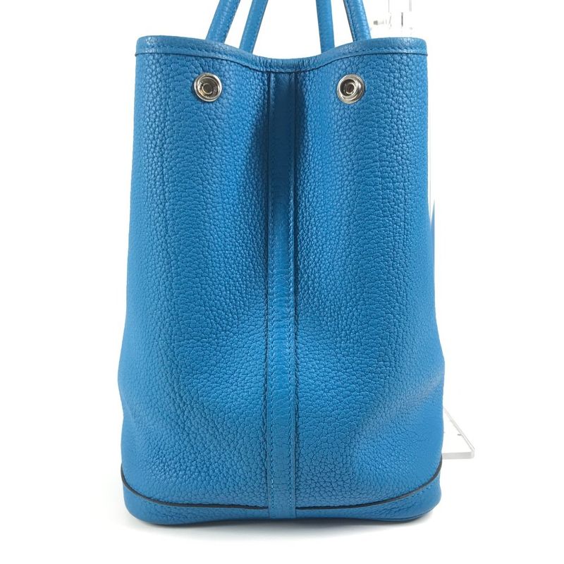 Hermes Garden Party PM Tote Bag Garden Party PM 36 Negonda Blue