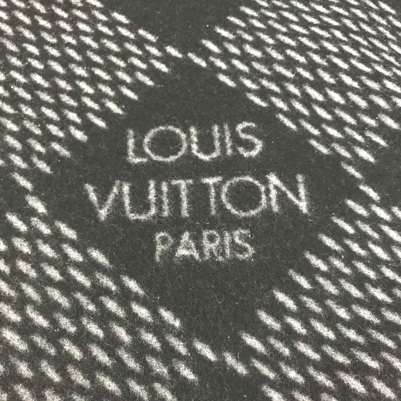 Louis Vuitton Blanket Cuverture Damier Classic M76561 Wool/cashmere Black