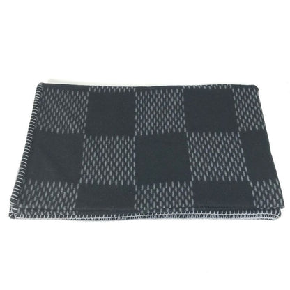 Louis Vuitton Blanket Cuverture Damier Classic M76561 Wool/cashmere Black