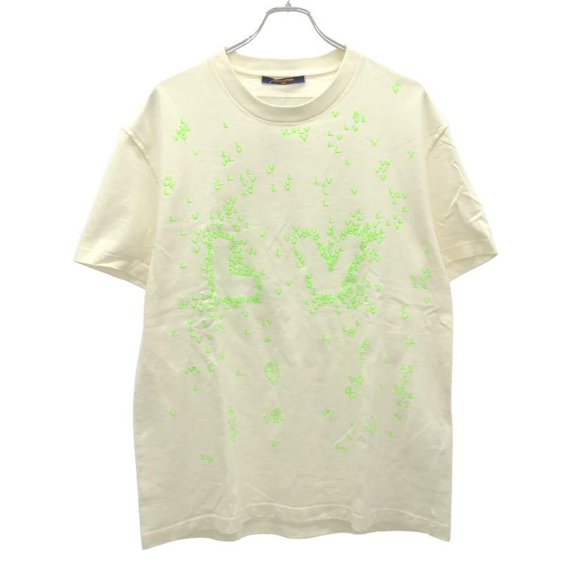 Louis Vuitton 22aw LV Spread Embroidery Inside Out T-Shirt Rm222m Npl Hny14x