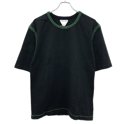 Bottega Veneta Color Stitch T-Shirt 686506 V1p70 Black L