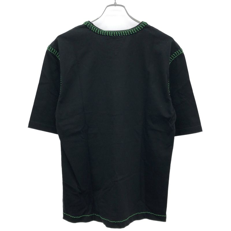 Bottega Veneta Color Stitch T-Shirt 686506 V1p70 Black L