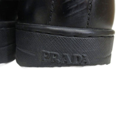 Prada Leather Sneaker Dnc112 All Leather Sneaker Low Cut Black 7 1 2 - MNK2