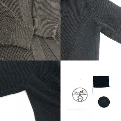 Hermes Cardigan Serie Buttons Cashmere Black