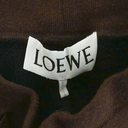 Loewe Anagram Sweatpants Jogger Pants Cotton Silk Blend Cashmere Blend M Black