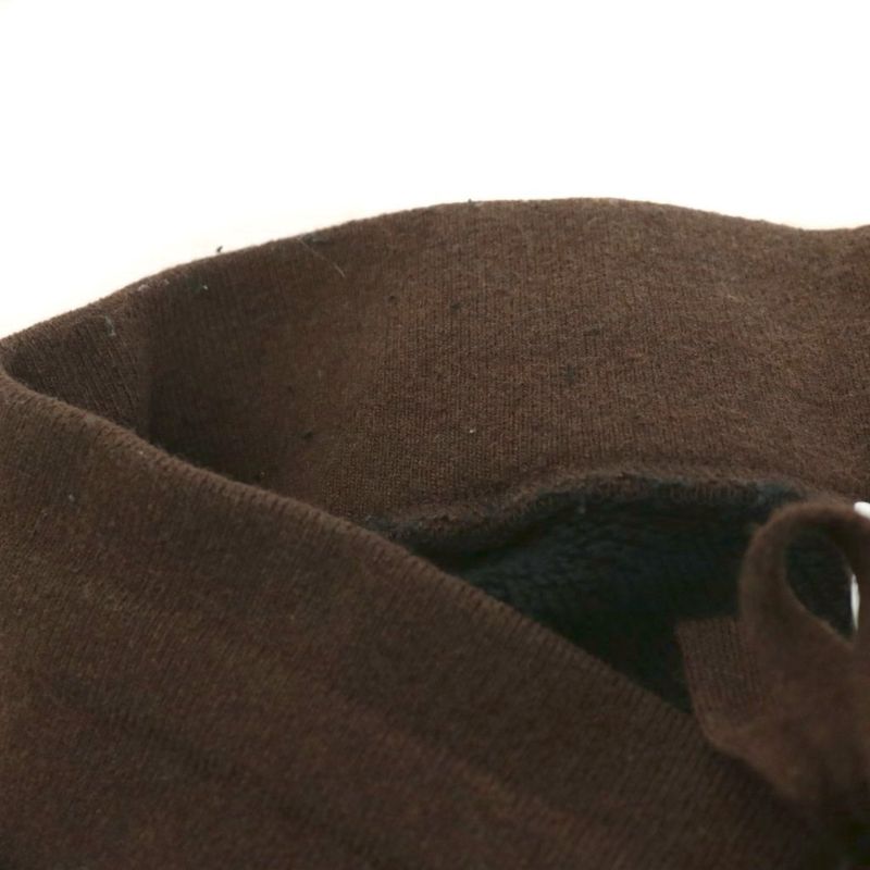 Loewe Anagram Sweatpants Jogger Pants Cotton Silk Blend Cashmere Blend M Black