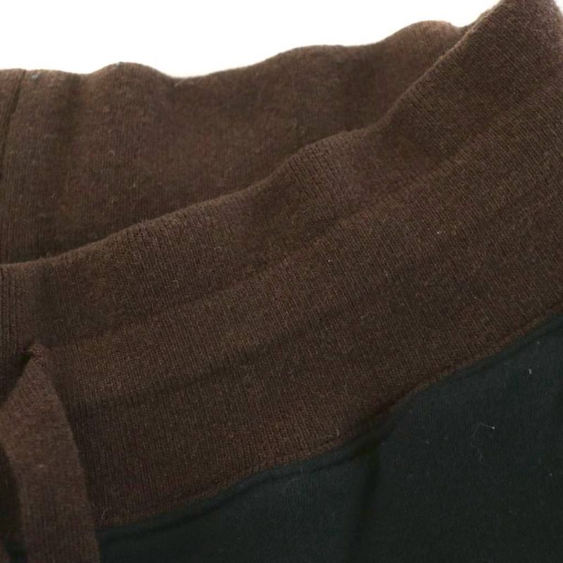 Loewe Anagram Sweatpants Jogger Pants Cotton Silk Blend Cashmere Blend M Black