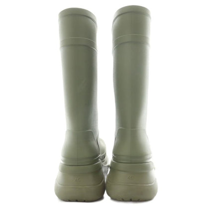 Balenciaga X Crocs 22SS Clog Boot 2.0 Army Green Clog Boots Long Boots Logo
