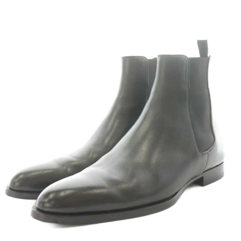 Celine Chelsea Boots Side Gore Boots Short Boots Pointed Toe Heel Leather 43