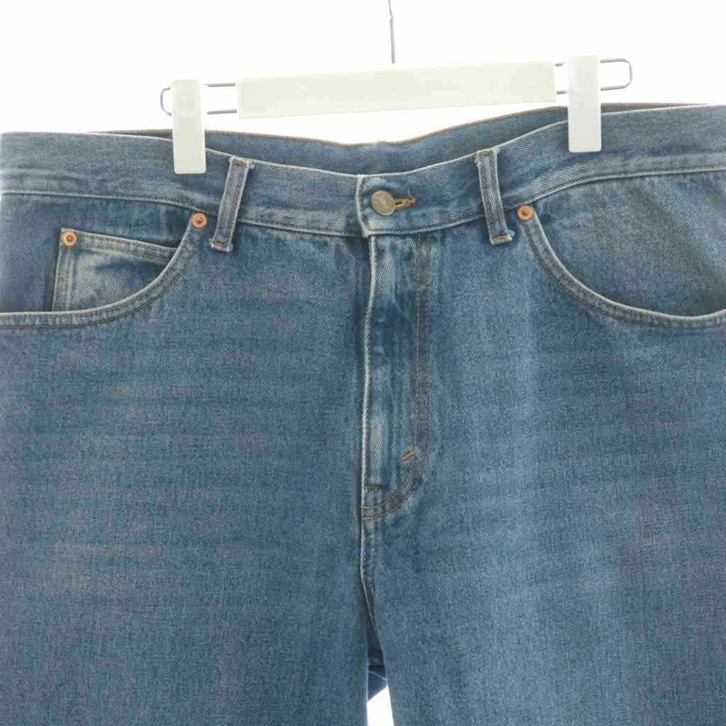 Gucci Denim Pants Jeans G Pants Zipper Fly 38 Blue 623953 Xdbbq AN23 AA
