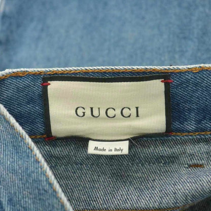 Gucci Denim Pants Jeans G Pants Zipper Fly 38 Blue 623953 Xdbbq AN23 AA