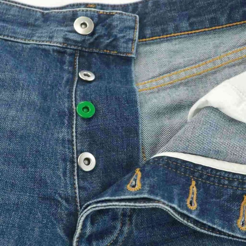 Bottega Veneta 23AW Medium Washed Denim Pants Jeans G-pants 48 Blue 710238