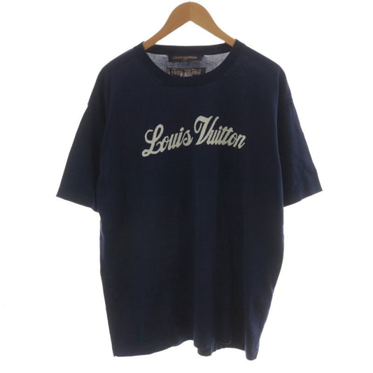 Louis Vuitton 22AW Graphic Knit T-shirt Cut And Sleeve Short Sleeve Logo XL